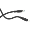 Motorola Silicone cable SC18D13215 USB-C to USB-C 1m, 5A Juodas BULK