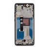 Dėklas Motorola ThinkPhone 25 5G LCD ekranas + lietimui jautrus skydelis + priekinis dangtelis, anglies pluošto, juodas (su aptarnavimo paketu)