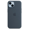 Apple iPhone 14 Silicone Case with MagSafe - Storm Blue