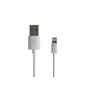 NATEC Prati kabelis Lightning - USB-A M/M 1m baltas MFI
