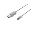 NATEC Prati kabelis Lightning - USB-A M/M 2m baltas MFI