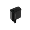 Įkroviklis - Natec Ribera Gan 65W, Juodas