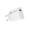 NATEC USB įkroviklis Ribera USB-A 18W baltas