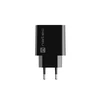 NATEC USB Charger Ribera USB-A 18W juodas