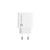 NATEC USB įkroviklis Ribera USB-A+USB-C Maitinimas 20W baltas