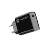 NATEC USB įkroviklis Ribera USB-C 20W Power Delivery juodas