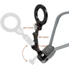 Neck magnetic phone holder Hoco K31 juodas pilka