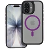Originalus „iPhone 17 Neo“ dėklas, suderinamas su „MagSafe“ violetine
