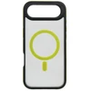 Originalus „iPhone 17 AIR Neo“ dėklas, suderinamas su „MagSafe“, geltonas