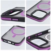 Originalus „iPhone 17 Neo“ dėklas, suderinamas su „MagSafe“ violetine
