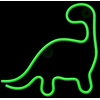 Neon LED Light DINOSAUR žalias NNE01 Neolia