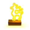 Neon Wood Stand LED elnias šiltai balta FLNW02 Forever Light