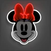 Trefl Yellowpop Neoninis geltonasis „Disney Minnie“ margintas veidas