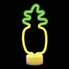 Neon LED ant stovelio Ananasas oranžinė ir žalia USB-C FSC-12 Forever Light