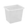 NHG Dėžė su dangčiu Basic box Plast Team 29L permatoma