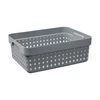 Plastikinė dėžė Seoul M NHG 13.1x26.8x35.7cm pilka