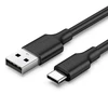 Nikeliu dengtas USB-C kabelis UGREEN 1m juodas