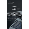 Nillkin Bumper Combo Klaviatūra (su pašvietimu) Apple iPad Pro 13 2024 dėklasp lanšetiniam kompiuteriui juodos spalvos