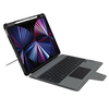 Nillkin Bumper Combo Keyboard dėklas (Backlit Version) skirtas iPad Pro 12.9 2020/2021/2022/ Air 13 2024/2025 juodos spalvos