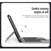 Nillkin Bumper Combo Keyboard dėklas (Backlit Version) skirtas Appl iPad 10.2 2019/2020/2021 juodos spalvos