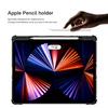 Nillkin Bumper Combo Keyboard dėklas skirtas Apple iPad Pro 12.9 2020/2021/2022/ Air 13 2024/2025 Juodas