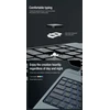 Nillkin Bumper Combo Klaviatūra (su pašvietimu) Apple iPad Pro 13 2024 dėklasp lanšetiniam kompiuteriui juodos spalvos