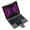 Nillkin Bumper Link Keyboard dėklas (Backlit Version) skirtas Apple iPad Pro 12.9 2020/2021/2022/ Air 13 2024/2025 juodos spalvos