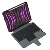 Nillkin Bumper Link Keyboard dėklas (Backlit Version) for iPad 10.9 2022/11 2025 Juodas