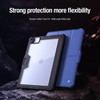 Nillkin Bumper PRO Protective Stand Multi-angle Apple iPad Pro 12.9 2020/2021/2022/ Air 13 2024 dėklas planšetiniam kompiuteriui juodos spalvos