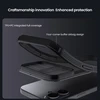 Nillkin CamShield PRO dėklas skirtas Apple iPhone 17 skaidrus juodos spalvos