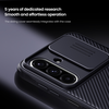 Nillkin CamShield PRO Hard Case skirta Samsung Galaxy A36 5G dėklas telefonui juodos spalvos