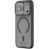 „Nillkin CamShield PRO Magnetic“ kietas dėklas, skirtas „Apple iPhone 17 Pro“, permatomas juodas
