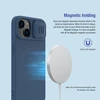 Dėklas Nillkin CamShield Silky Magnetic Silicone Apple iPhone 14 Plus šviesiai violetinis