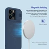 Dėklas Nillkin CamShield Silky Magnetic Silicone Apple iPhone 14 Pro šviesiai žalias