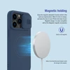 Dėklas Nillkin CamShield Silky Magnetic Silicone Apple iPhone 14 Pro Max šviesiai žalias