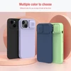 Nillkin CamShield Silky Silicone Apple iPhone 14 Plus with Camera Protector dėklas telefonui violetinės spalvos