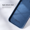 Nillkin CamShield Silky Silikoninis dėklas dangtelis iPhone 13 Pro mėlynas