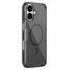 Nillkin Nature TPU Pro Magnetic dėklas suderinamas su MagSafe skirtas Apple iPhone 17 – Translucent juodos spalvos