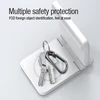 Nillkin PowerTrio 3in1 belaidis įkroviklis MagSafe Apple Watch baltos spalvos (MFI)