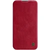 Dėklas Nillkin Qin Pro Apple iPhone 14 raudonas