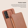 Nillkin Qin leather holster Samsung Galaxy A73 dėklas telefonui juodos spalvos
