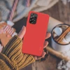Nillkin Super Frosted Shield Pro durable Samsung Galaxy A73 dėklas telefonui raudonos spalvos