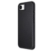 Nillkin Synthetic Fiber PRO Magnetic Hard dėklas skirtas Apple iPhone 16e juodos spalvos