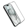 Apsauginis stiklas telefonui Apple iPhone 15 Nillkin CP + Pro juodos spalvos krašteliu