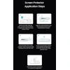 Nillkin Apsauginis stiklas 2.5D CP+ PRO juodos spalvos for Apple iPhone 17 Pro Max (su aplikatoriumi)