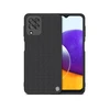 Nillkin Textured durable reinforced with gel frame and nylon back Samsung Galaxy A22 4G dėklas telefonui juodos spalvos