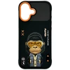 „Nimmy Cool&amp;Cute 2.0 Gorilla“ dėklas, skirtas „iPhone 17“ - Juodas