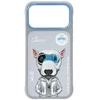 „Nimmy Cool&Cute 2.0 Nag“ dėklas, skirtas „iPhone 17 Pro“ – pilkas