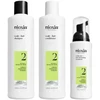 Nioxin Sistema 2 - Kit - Tratamiento Para Cabello Natural Con Debilitamiento Avanzado 3 U