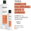 Nioxin Sistema 4 - Champú - Cabello Teñido y Dañado Con Debilitamiento Avanzado, 1000 ml